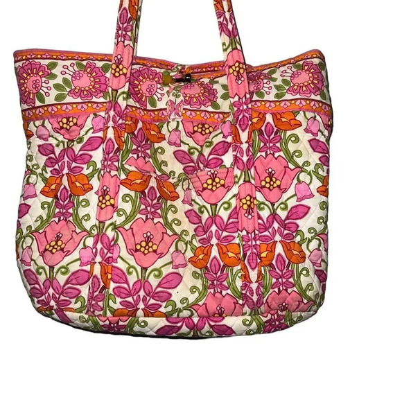 Vera Bradley Laptop Tote in Lilli Bell - Picture 2 of 5